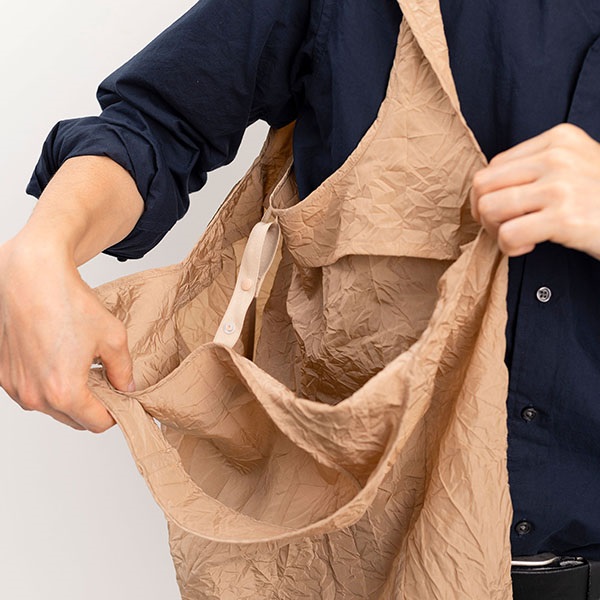 ROLL-UP TOTE BAG GRAY サイズなし