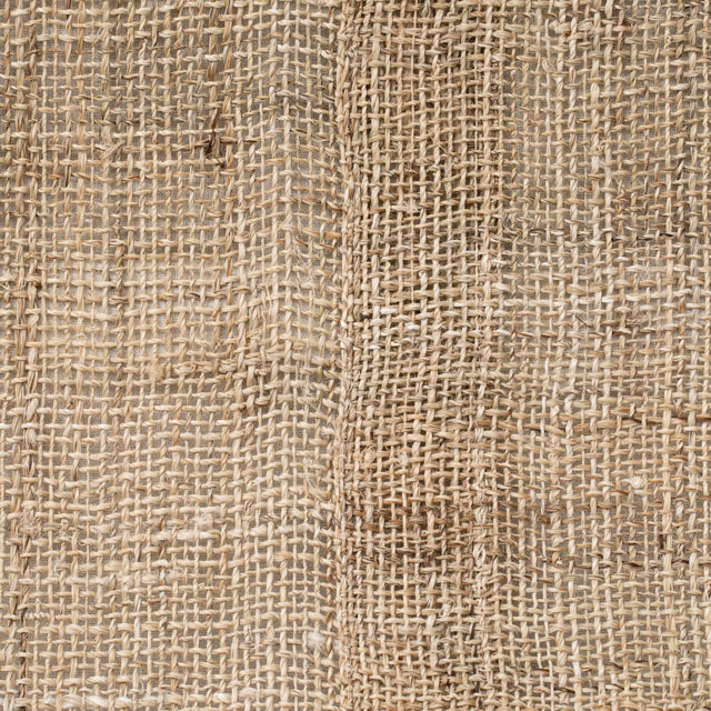 麻太糸の手績み手織りバッグ　小