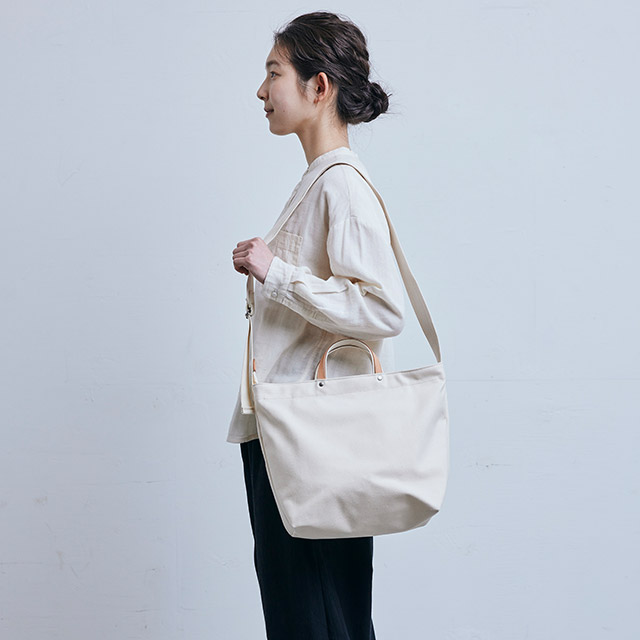 BAGWORKS COTTONMAN SD TOTE　キナリ