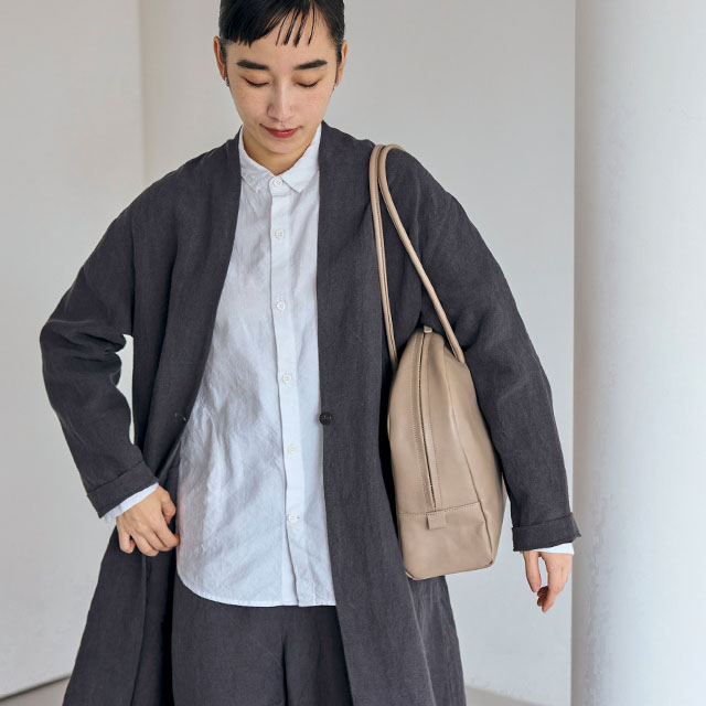 国産牛革のボストンバッグ