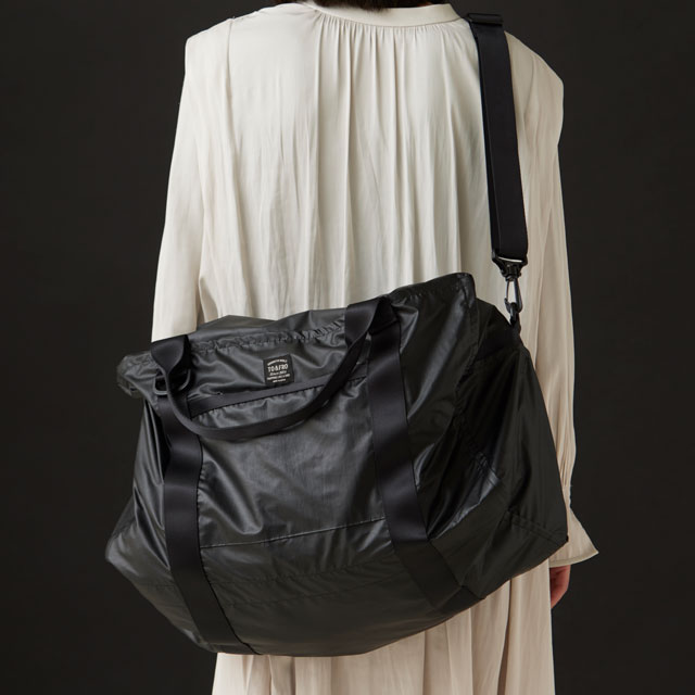 BOSTONBAG　-PREMIUM- BLACK×BROWN Synthetic Leather