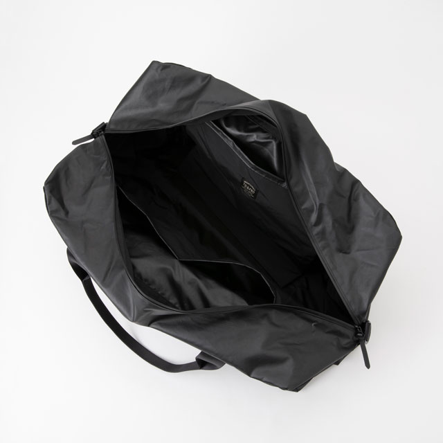 BOSTONBAG　-PREMIUM- BLACK×BROWN Synthetic Leather