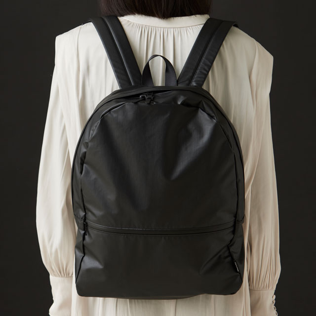 BACKPACK　-PREMIUM- BLACK×BROWN Synthetic Leather