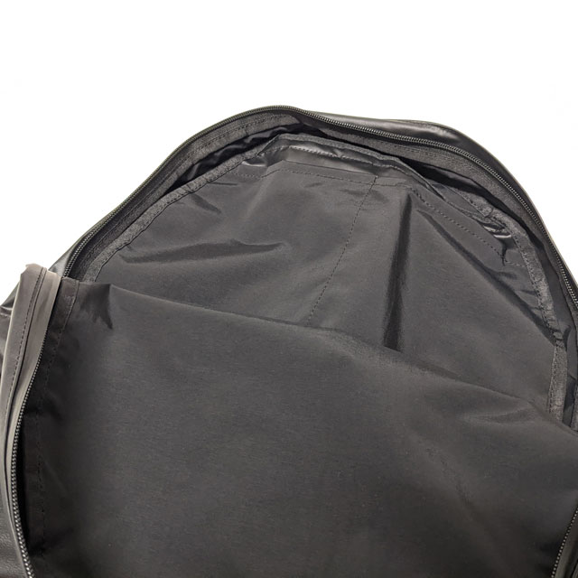 BACKPACK　-PREMIUM- BLACK×BROWN Synthetic Leather