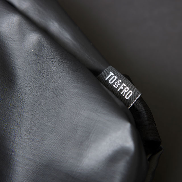 SHOULDER BAG-PREMIUM- BLACK×BLACK Synthetic Leather
