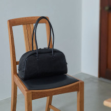 国産牛革のボストンバッグ　小