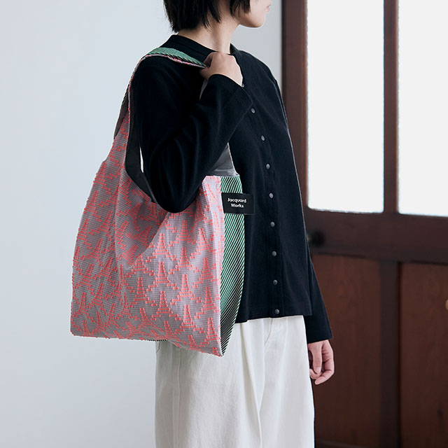 【WEB限定】Jacquard Works　TWINS bag M（柄）