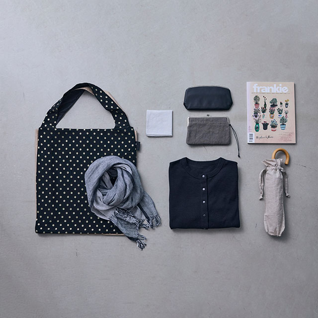 【WEB限定】Jacquard Works　TWINS bag L（ドット）