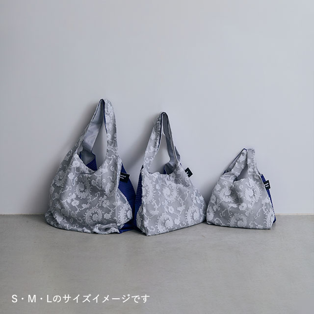 【WEB限定】Jacquard Works　DOUBLE bag S　green matrasse