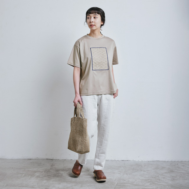 手織り麻太糸のバッグ中｜かばん｜中川政七商店 公式サイト