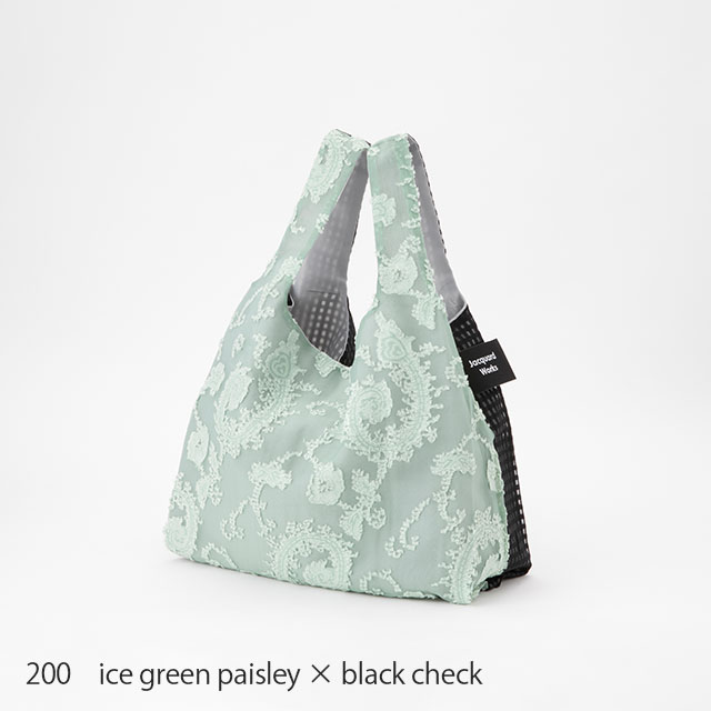 気質アップ Works WEB限定】Jacquard TWINS S（ペイズリー）ポケット付 bag ファッション雑貨
