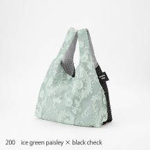 【WEB限定】Jacquard Works　TWINS bag S（ペイズリー）ポケット付