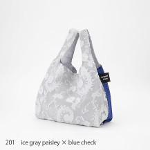 【WEB限定】Jacquard Works　TWINS bag S（ペイズリー）ポケット付