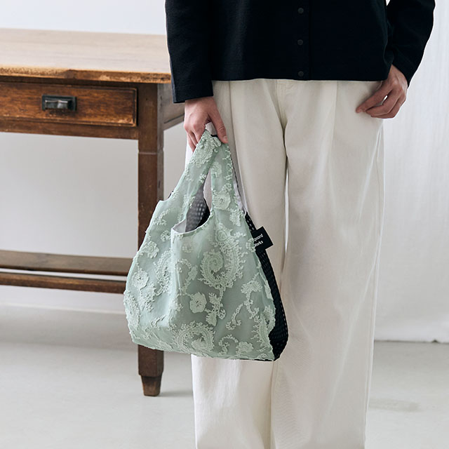 【WEB限定】Jacquard Works　TWINS bag S（ペイズリー）ポケット付