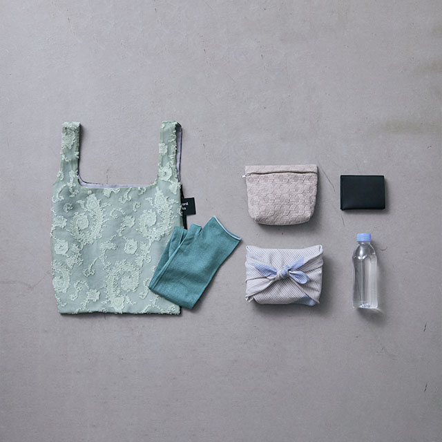 【WEB限定】Jacquard Works　TWINS bag S（ペイズリー）ポケット付