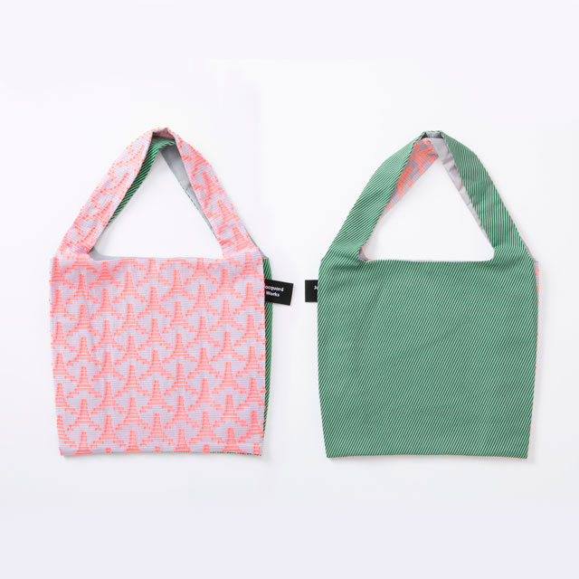 【WEB限定】Jacquard Works　TWINS bag M（柄）ポケット付