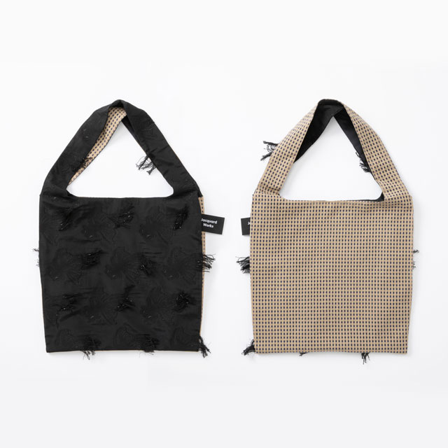 【WEB限定】Jacquard Works　TWINS bag M（柄）ポケット付