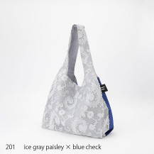 【WEB限定】Jacquard Works　TWINS bag M（ペイズリー）ポケット付