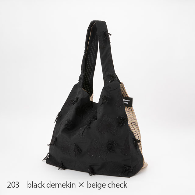 【WEB限定】Jacquard Works TWINS bag L(柄)ポケット付