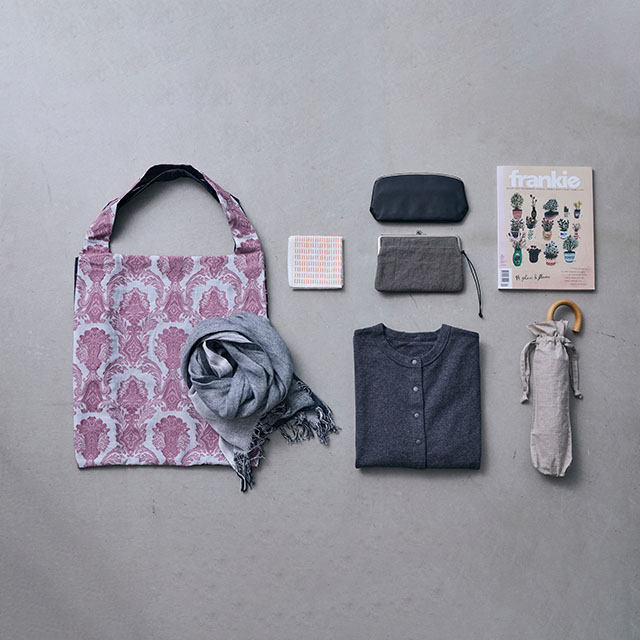 【WEB限定】Jacquard Works　TWINS bag L（柄）ポケット付