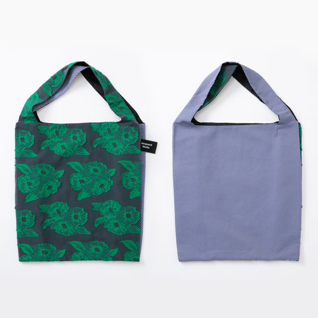 【WEB限定】Jacquard Works　TWINS bag L（柄）ポケット付