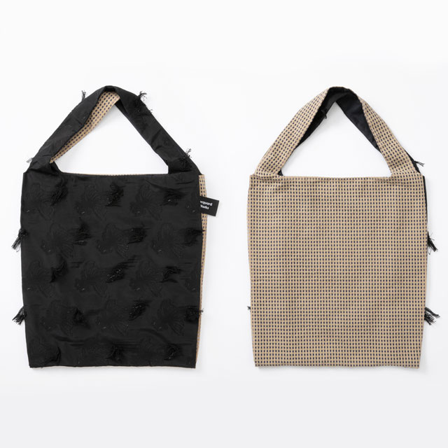 【WEB限定】Jacquard Works　TWINS bag L（柄）ポケット付