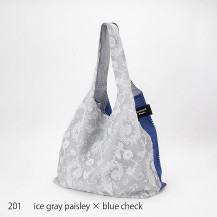 【WEB限定】Jacquard Works　TWINS bag L（ペイズリー）ポケット付