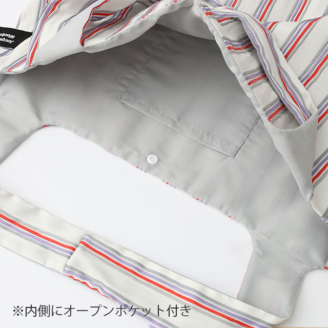 【WEB限定】Jacquard Works　DOUBLE bag L　ポケット付