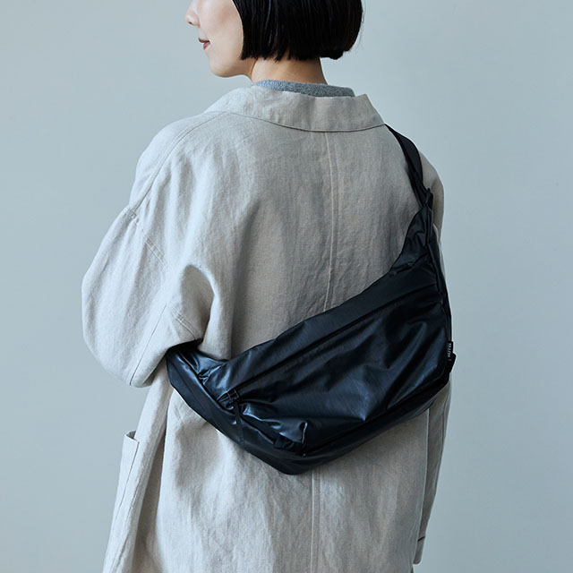 SHOULDER BAG MINI -PREMIUM- BLACK×BROWN