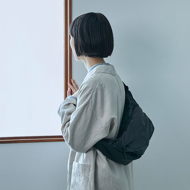 SHOULDER BAG MINI -PREMIUM- BLACK×BROWN