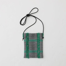 Glen　check　green