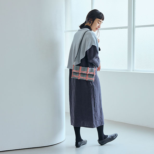 【WEB限定】Jacquard Works Flip bag