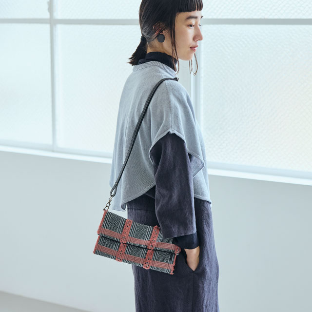 【WEB限定】Jacquard Works Flip bag
