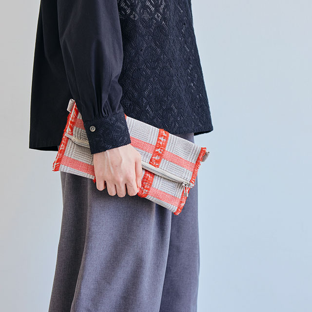 【WEB限定】Jacquard Works Flip bag