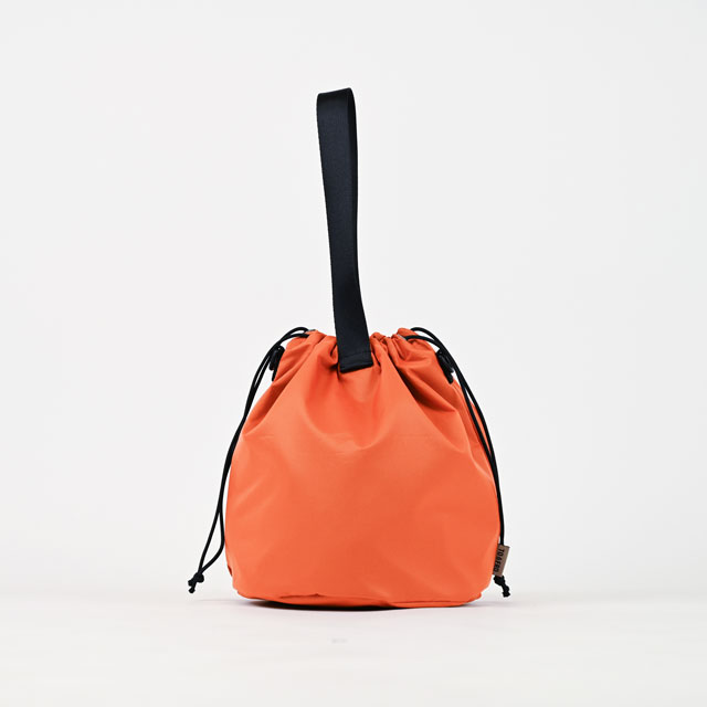 DRAWSTRING　SHOULDER　BAG BLACK
