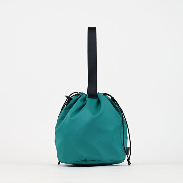 DRAWSTRING　SHOULDER　BAG BLACK