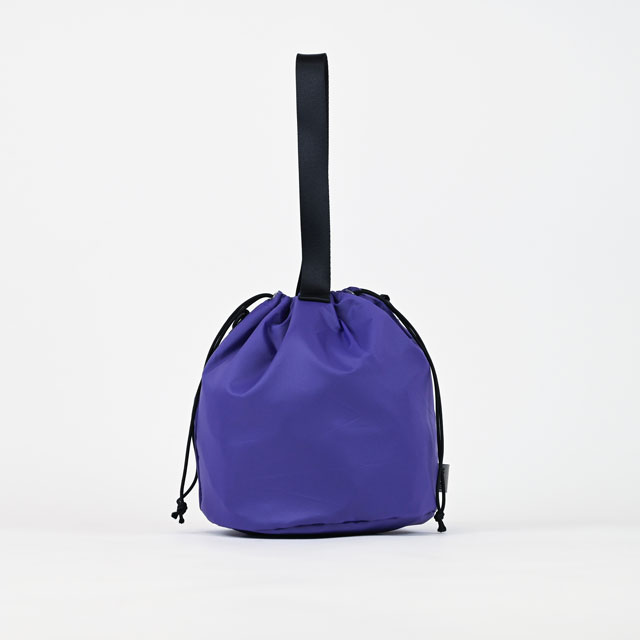 DRAWSTRING　SHOULDER　BAG BLACK