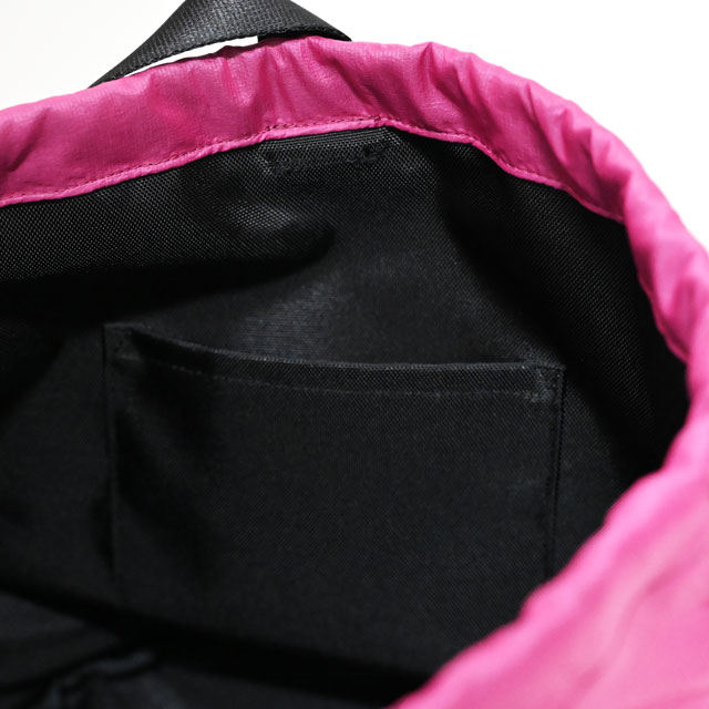 DRAWSTRING　SHOULDER　BAG BLACK