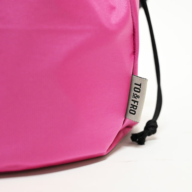 DRAWSTRING　SHOULDER　BAG BLACK