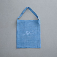 くらしの工藝布 横振刺繍 バッグ