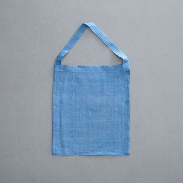 くらしの工藝布　横振刺繍　バッグ