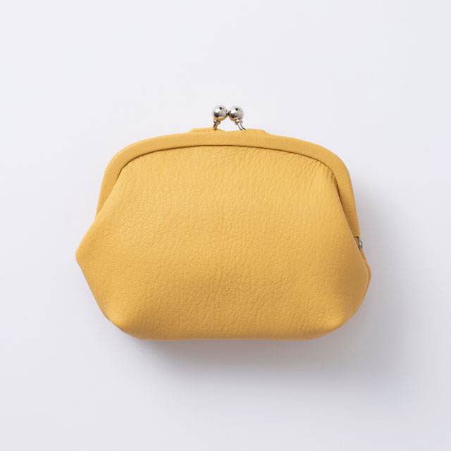 鹿革の親子がま口