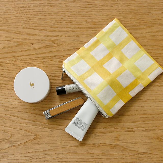 めぐり布 ポーチ