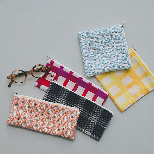めぐり布 ポーチ