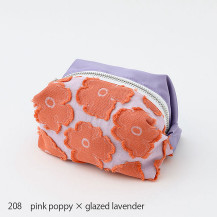pink poppy × glazed lavender