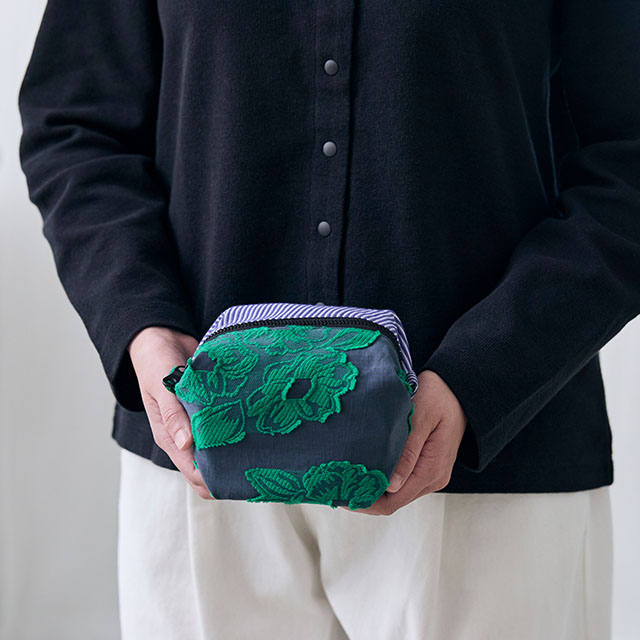 【WEB限定】Jacquard Works　Caramel pouch（柄）