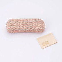 ラッセル編みめがねケース