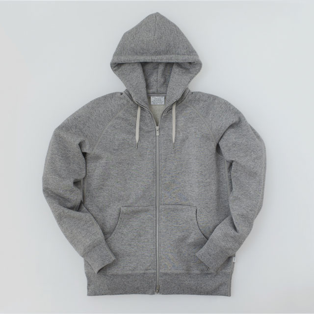 Fleece Zip Up Fooded Sweat フーディーメンズ