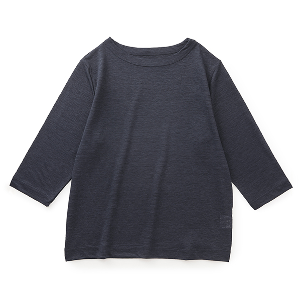 【WEB限定】薄手麻ニットのプルオーバー