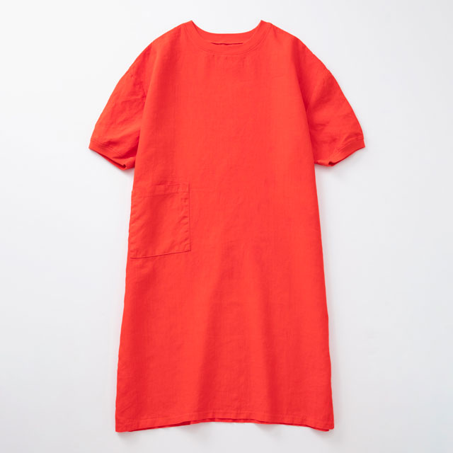 麻布Ｔシャツワンピース